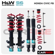 H&W Suspension S6 Series - Honda Civic FB