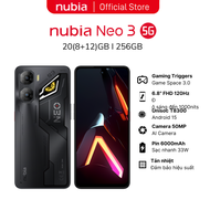 Điện thoại Gaming Nubia Neo 3 5G 20(8+12)GB I 256GB I 6.8" 120Hz 1000nits I Game Space - Hàng Chính