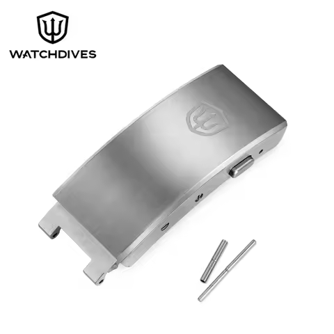 Watchdives WDB0001 Fly Adjustable Clasp Stainless Steel Buckle Suitable For WD0003B WD0006 WD5513 WD