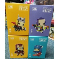 清貨 現貨全新 原裝正版  LOZ Mini block 英雄人物 lego積木 玩具遊戲 套裝 (不是Bandai ,迪士尼 , disney ,sanrio, TOMICA ,TAKARA ,to