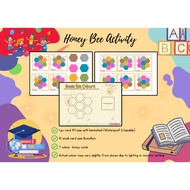 Honey Bee Colours | Educational Materials | Brain Games | Busy Book