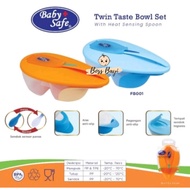 BABY SAFE - FB001 Twin Taste Bowl / BABY Feeding Place