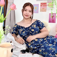 Cassandra Daster with Jumbo Chest Drawstring, Ld 120 Daster Jumbo