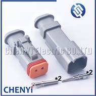 2 Pin Deutsch Automotive Pump Truck Wiring Harness Connector Injector Plug Cover DT04-2P-E008 DT06-2