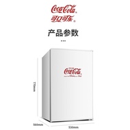 Coca-cola Upright Refrigerators Household Full Frozen Side Door Freezer Breast Milk Quick-Frozen Small Freeze Refrigerator