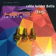 ORIG HENG FLOWER BOLT m6 bolts all size.