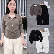 2026. [OLD GERMAN Shirt - Baggy Pants] Rabbit fur shirt set + khaki rough baggy pants.