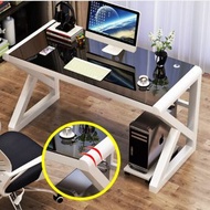 鋼化玻璃 書桌 書枱 電腦枱 電腦桌 櫃 書櫃 電腦桌 兒童 書架 租房 劏房 公屋  私樓 191229