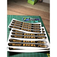 Takasago EXCEL ASIA PRINT+Cutting Rim STICKER