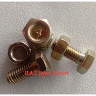 Yellow bolt nut M6x15 yellow bolt/ M6/BMK Hex bolt