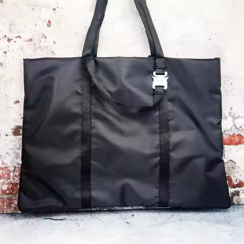 1017 ALYX 9SM Casual Tote Black 1:1 Best Quality High-capacity Metal Buckle Handbag Alyx Backpacks
