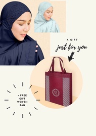 🔥PROMOSI🔥Telekung Siti Khatijah TPO Orked-FREE BAG+FREE GIFT(ETA:2024-3-31)