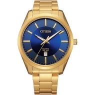 CITIZEN Citizen BI1032-58L Men s Quartz Watch blue/gold stainless steel men s watch blue gold stainl