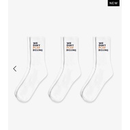 BOXRAW We Don't Play Boxing Crew Socks (3 PAIRS) / Socks