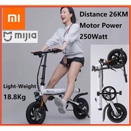 🚴‍♀12" Inch Xiaomi Mijia Mi S1 26KM Travel Electric Scooter Bicycle Basikal Elektrik Lipat Foldable 