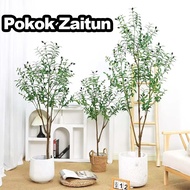 Olive Tree Dekorasi Rumah Artificial Olive Tree Fake Olive Tree Fruits Home Decor