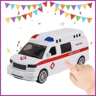 Toy Car for Kids Realistic Inertia Vehicles Light up Kids Ambulance Car Toy for Yard Living Room Par