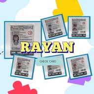 Check The Rayan Love Pendent Card Blind Box