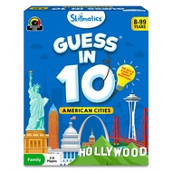 Skillmatics Card Game - Guess in 10 American Cities, Perfect for Boys, Girls, Kids, and Families Who