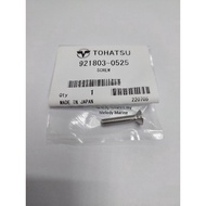 Tohatsu/Mercury Japan Tiller Handle Grip Screw Bolt 15hp 18hp 25hp 30hp 2stroke 921803-0525