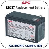 APC Replacement Battery for BK650AS,BK650EI, BX800CI, BX800CI-MS, BX1100LI-MS (Model: RBC17) with 1Y