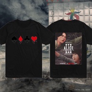 Borderland Survival Vibes | Alice in Theme T-Shirt Dark Fashion SurvivalGame Streetwear