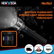 Nextool Flashlight Strong Light Searching Torchlight Rechargeable Camping 3600lm 450m 5 Modes IPX7 W
