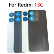 For Xiaomi Redmi 13C Battery Cover Rear Door Housing Case