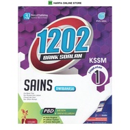 Buku Latihan Tingkatan 1: 1202 BANK SOALAN SAINS DWIBAHASA TINGKATAN 1KSSM