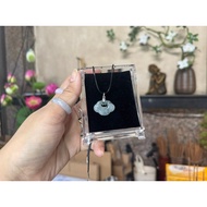 (Lost inspection) long destiny lock Black Jade Chicken type A myanmar has not been chemically treate