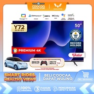 [Google TV]COOCAA 50 inch Smart TV - 4K - UHD - Netflix/Youtube - Google Assistant - Dolby Audio - L