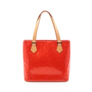 【二手】LOUIS VUITTONHouston Monogram Vernis Rouge 手提包 M91092 胭脂紅皮革 Houston 女士二手 B