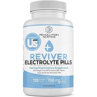 REVIVER Superior Absorption Electrolyte Pills - Salt Tablets for Runners & Fasting Electrolytes Supp