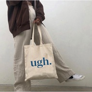 UGH Canvas Tote Bag Nudie Canvas Bag/ Canvas Tote Bag TYPE B