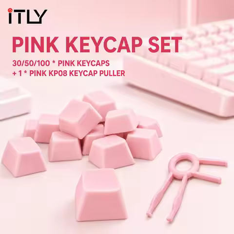 iTLY XDA Profile Keycaps Mechanical Keyboard 1U NO Print Blank DIY Gamer Mix Color Keycaps Mx Switch