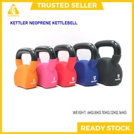 Kettler Neoprene Kettlebell 4kg 10kg 12kg 16kg