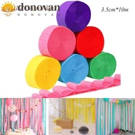 DONOVAN Crepe Paper DIY Wrapping Children Ceremony Handmade Decoration Crinkled Papers