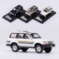 KENGFAI Đồ Chơi Mô Hình Đúc Khuôn Land Cruiser LC80 1/64 Xe Hơi Quà Tặng Bé Trai Bé Gái
