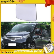 [yueywh524]Car Left-Side Heated Glass Rearview Mirror Side-Wing Rearview Mirror for  NV200 2010-2018