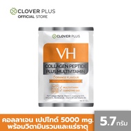 VH COLLAGEN PEPTIDE PLUS MULTIVITAMIN วิตามิน และ แร่ธาตุ ขนาดบรรจุ 5.7 กรัม (1ซอง) คอลลาเจน กลิ่นส้ม