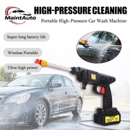 998VF Cordless High Pressure Water Jet | Portable Car & Floor Washer | Powerful Cleaning Machine