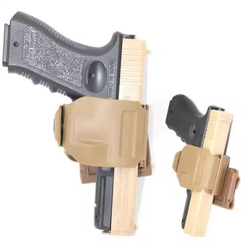 GLOCK17 Gun Holster Right Hand with 360 Rotation Belt Clip Tactical GL17 Pistol Holster