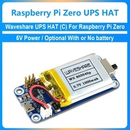 Waveshare UPS HAT (C) 5V Uninterruptible Power Supply UPS HAT Board For Raspberry Pi Zero 2 W UPS