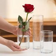 IKEA CYLINDER Vase, clear glass