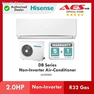 ▦Hisense Aircond 2HP 2.0HP R32 Standard Non Inverter Air Conditioner DB Series AN20DBG WIFI Penghawa Dingin