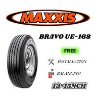 MAXXIS BRAVO UE168 TAYAR BARU KERETA 165R13C / 175R13C /  165R14C / 185R14C / 195R14C / 195R15C