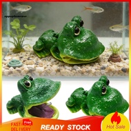 [In Stock]  Freshwater Aquarium Decor Fish Tank Frog Ornament Aquarium Frog Air Bubbler Resin Air St