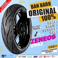 Ban Motor AEROX // ZENEOS ZN62 Tubeless // MODIFIKASI Ban Tubles Depan Belakang Motor Matic Beat Vario Scoopy Ring 14