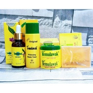 100 5in1 TEMULAWAK SET DAY&amp;NIGHT CREAM,SERUM,SABUN &amp; TONER