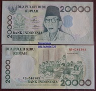 Uang Lama Kuno 20.000 Rupiah 1998 Ki Hadjar Dewantara